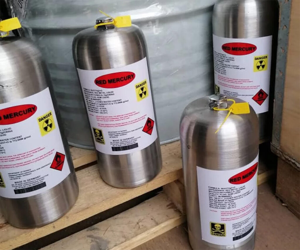 Red Liquid Mercury